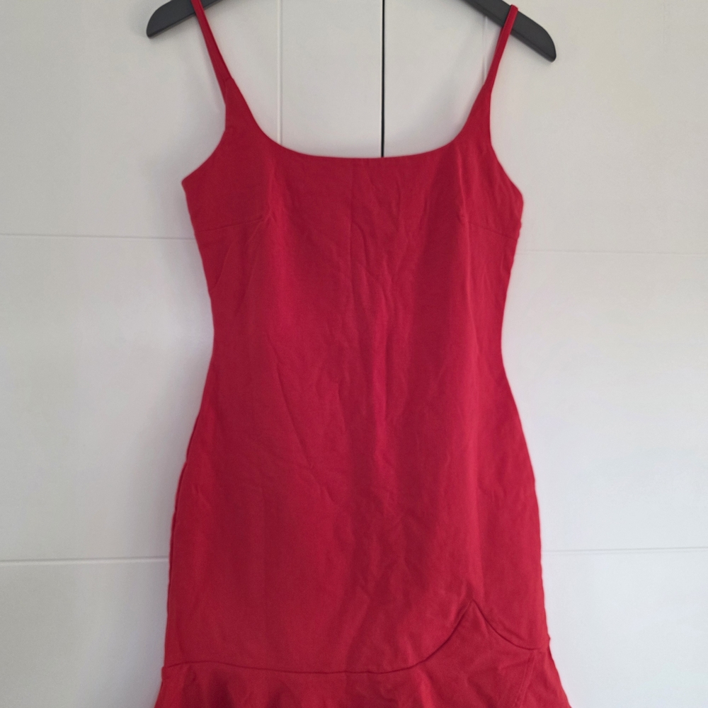 Princess Polly Kiribati Mini Dress in Bold Red